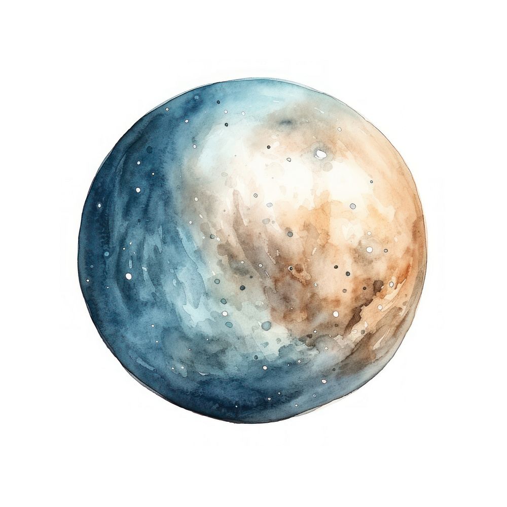 Moon planet astronomy universe. AI generated Image by rawpixel.