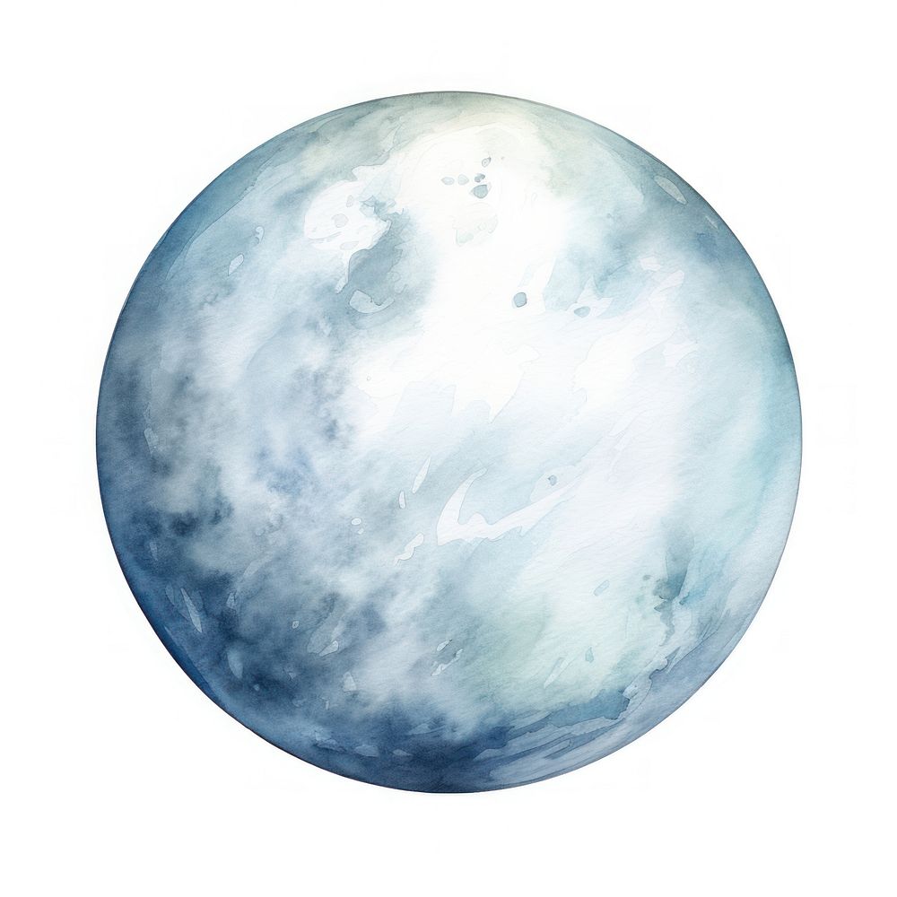 Moon planet astronomy sphere. AI generated Image by rawpixel.