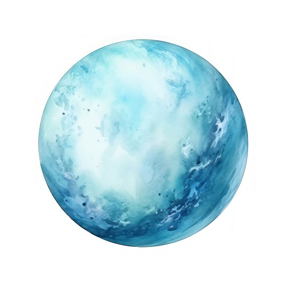 Neptune planet sphere space. AI generated Image by rawpixel.