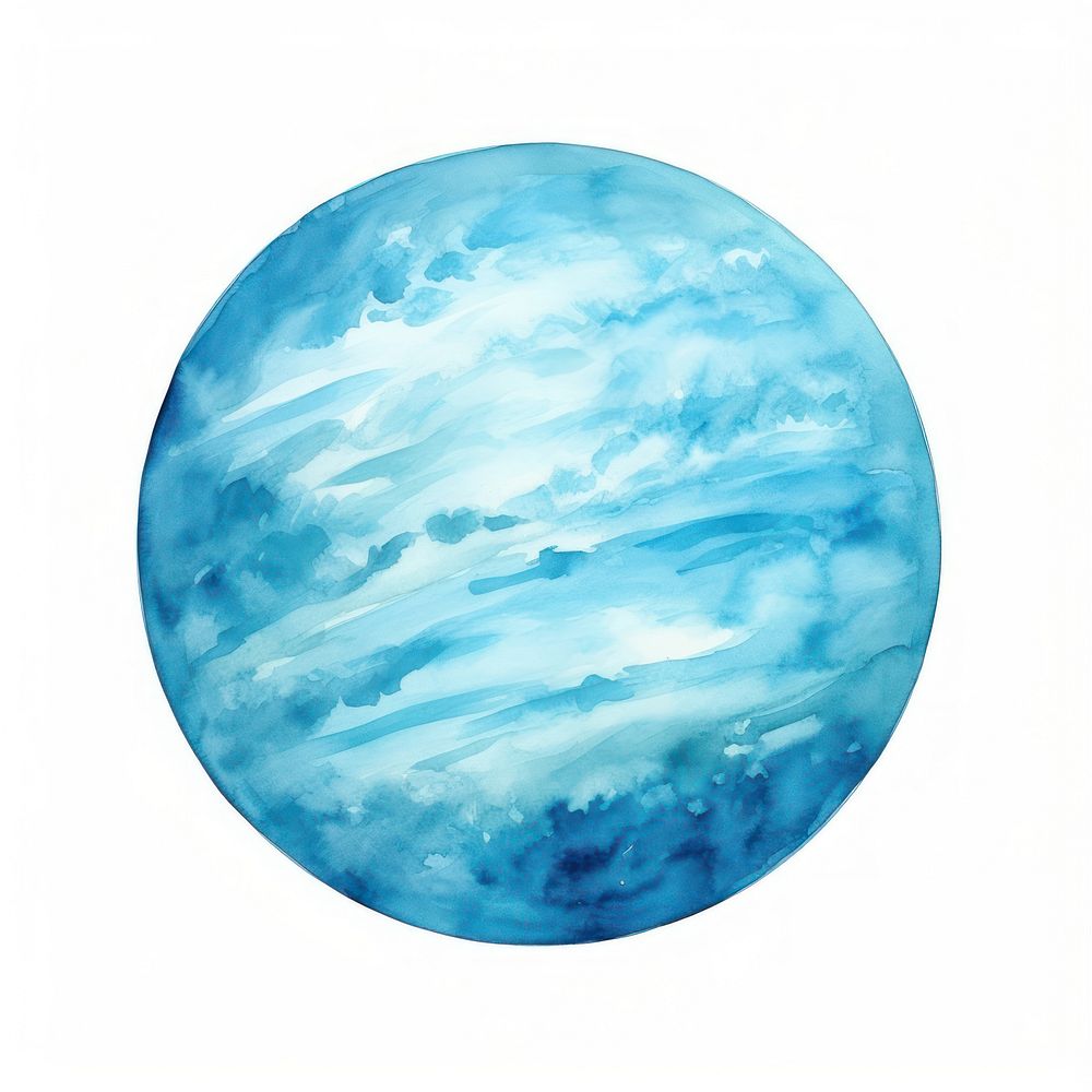 Neptune planet sphere space. AI generated Image by rawpixel.