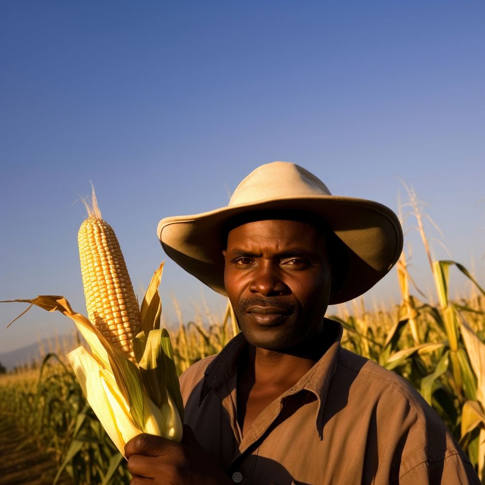 African american field corn agriculture. AI generated Image by rawpixel.