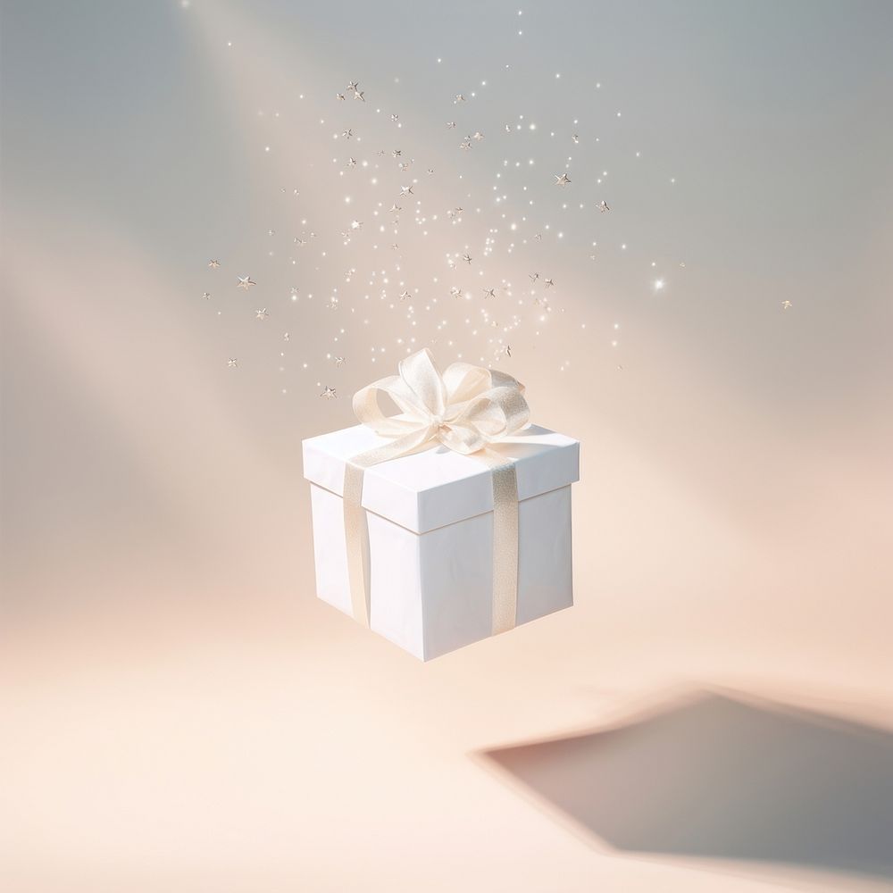 Gift box paper celebration decoration. AI generated Image by rawpixel.