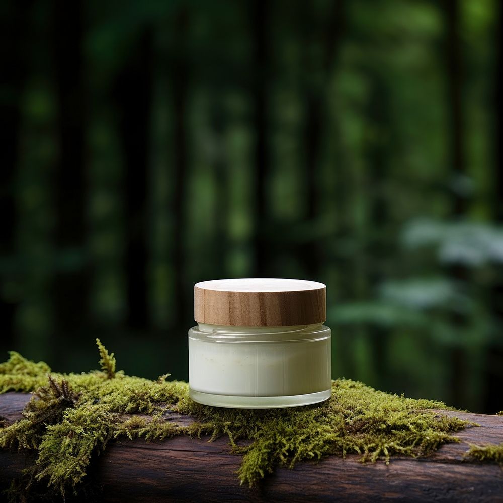 Cosmetics forest plant wood. AI generated Image by rawpixel.