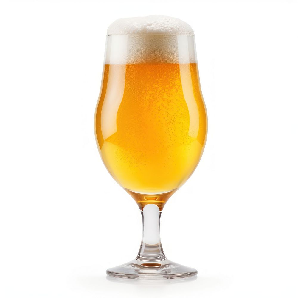 Fresh beer glass drink lager. 