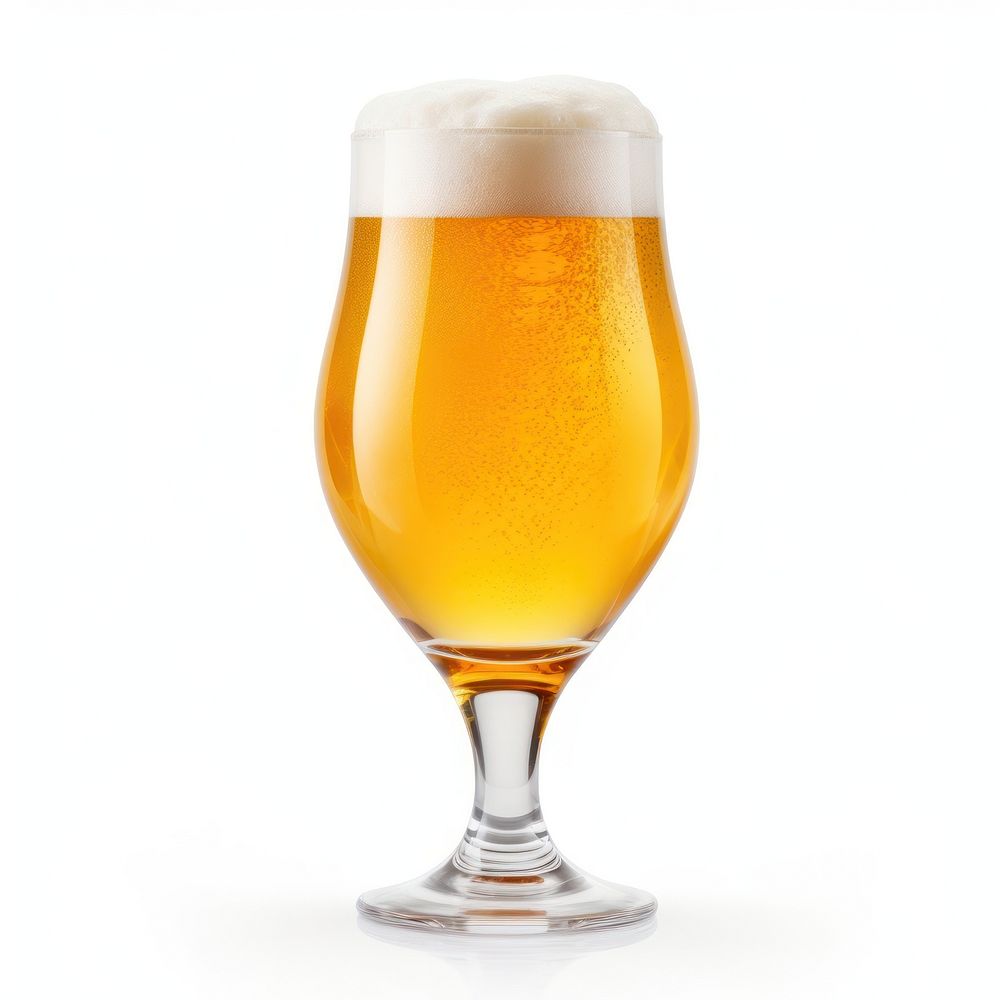 Fresh beer glass drink lager. AI generated Image by rawpixel.