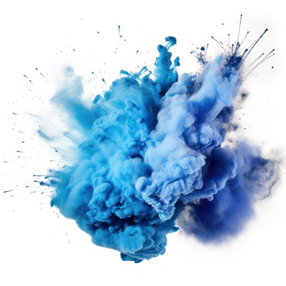 Backgrounds smoke blue white background. AI generated Image by rawpixel.