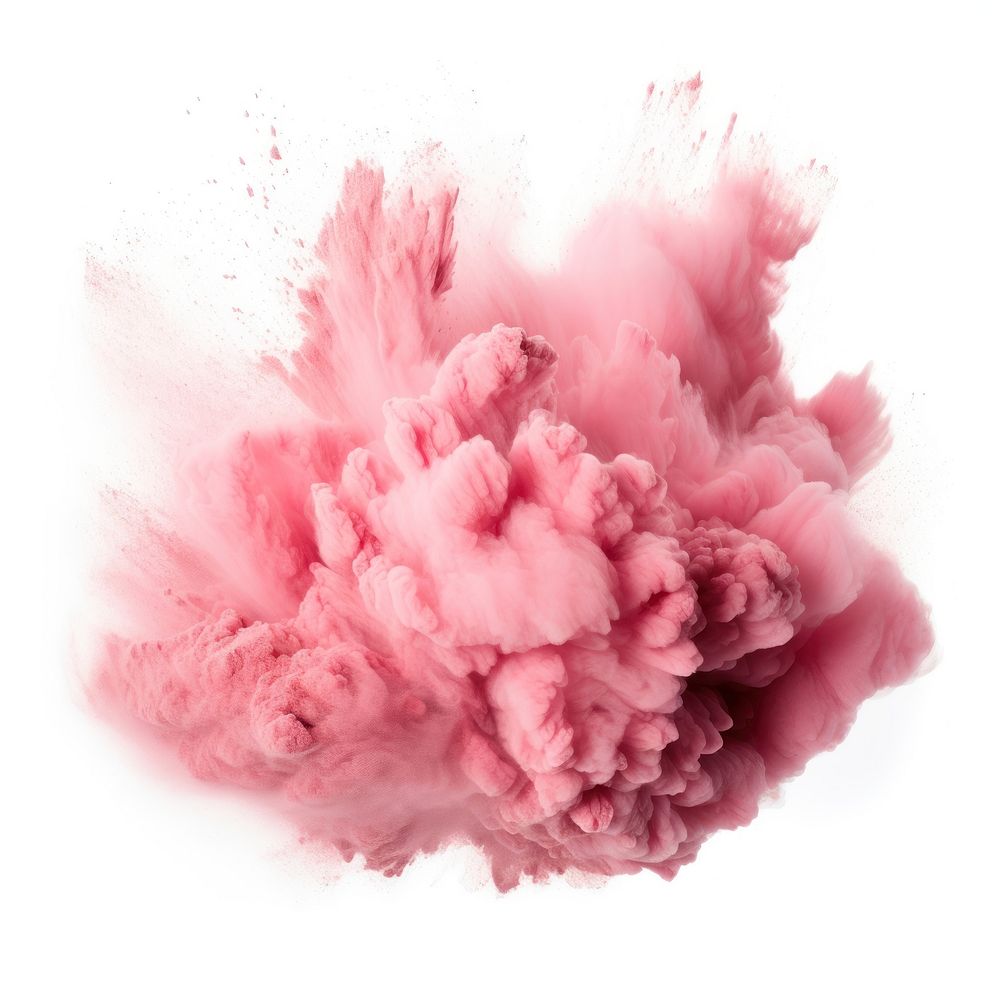 Pink white background splattered freshness. AI generated Image by rawpixel.