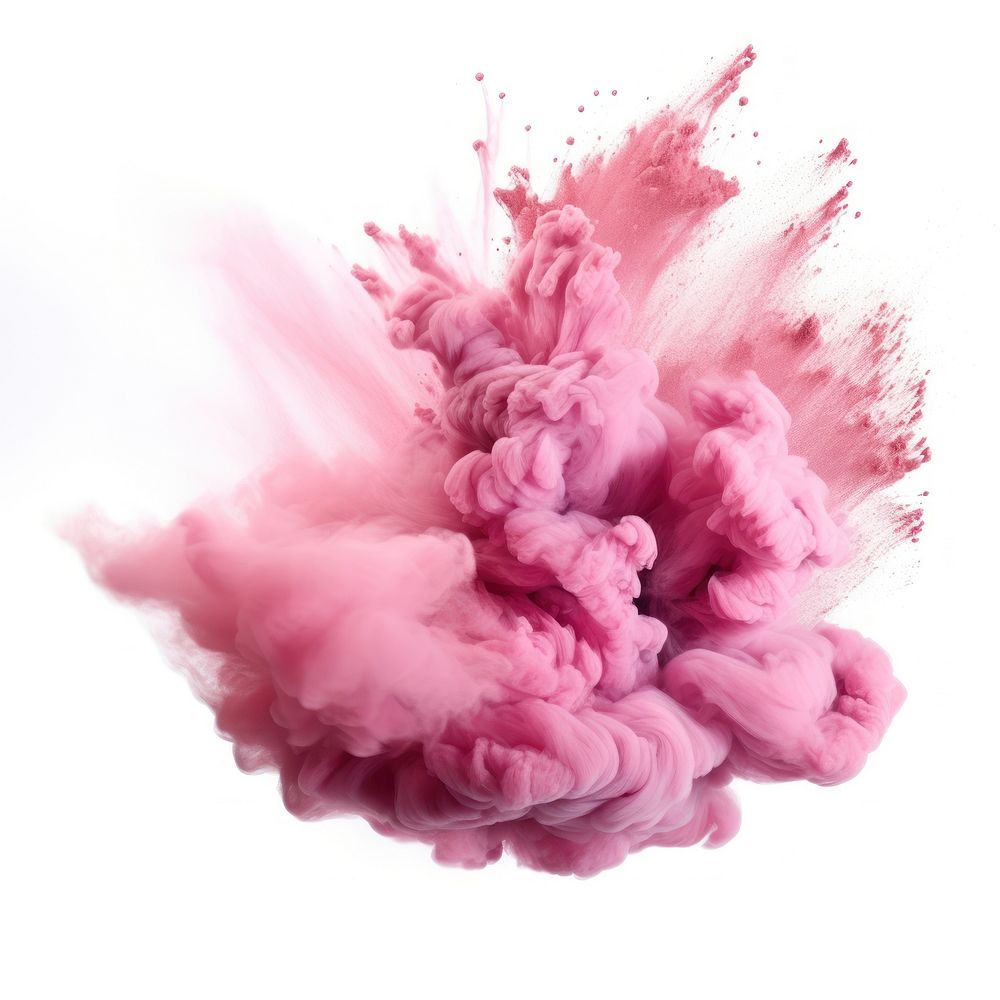 Pink white background splattered creativity. AI generated Image by rawpixel.