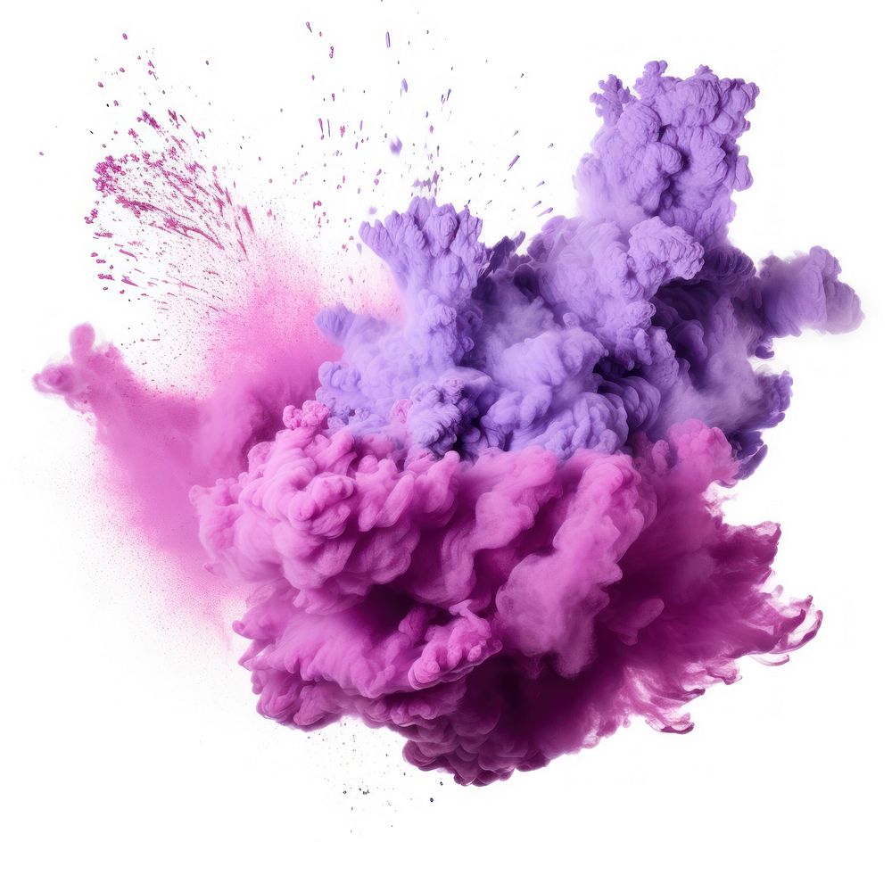 Purple white background splattered creativity. AI generated Image by rawpixel.