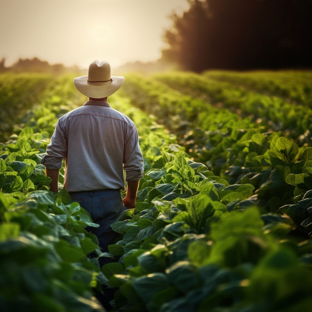 Farmer agriculture vegetable outdoors. 