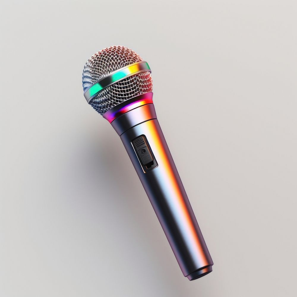 Microphone performance technology karaoke. 