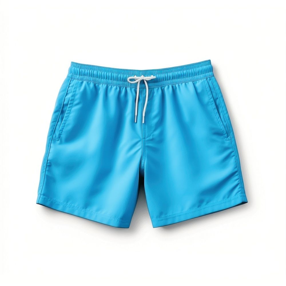 Shorts blue white background undergarment. AI generated Image by rawpixel.