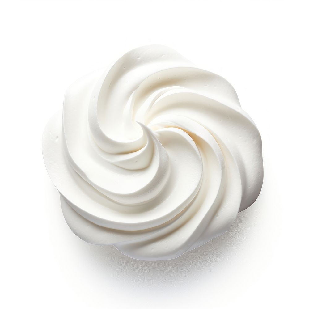 Cream dessert icing swirl. AI generated Image by rawpixel.