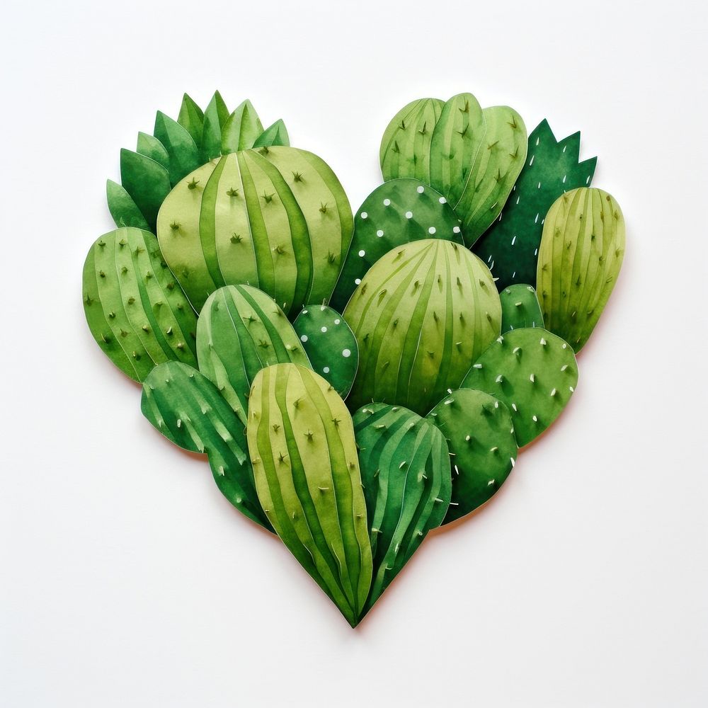 Cactus heart plant fruit food. AI generated Image by rawpixel.