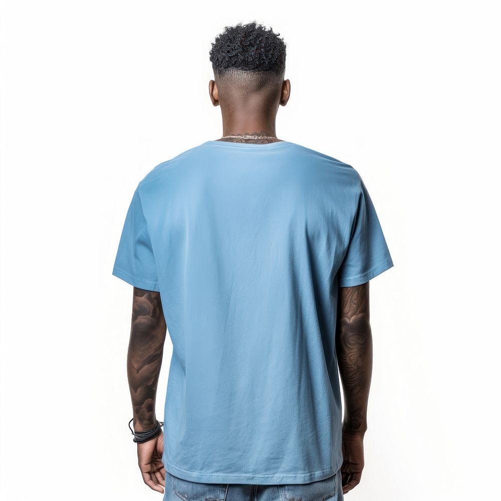 T-shirt sleeve adult back. AI generated Image by rawpixel.