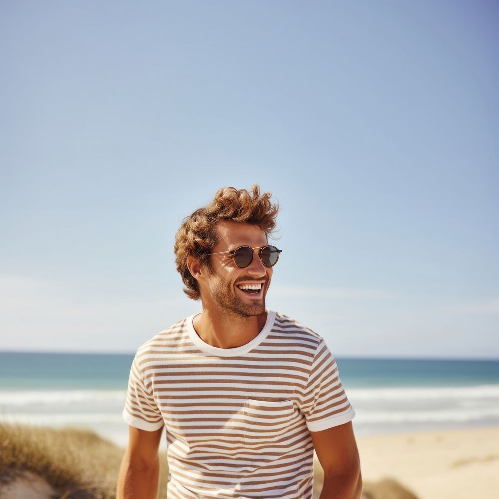 Summer fashion beach sunglasses standing. | Free Photo - rawpixel