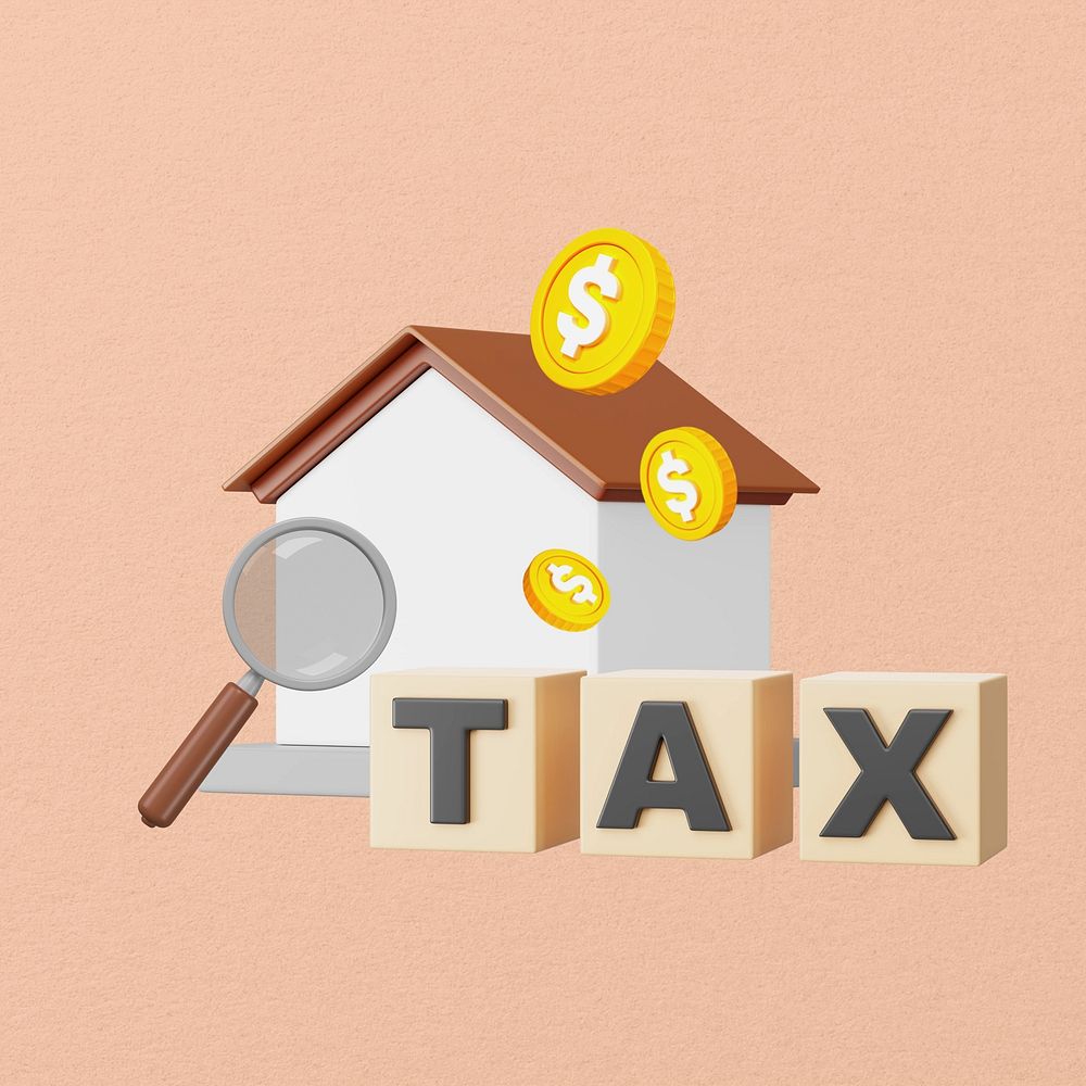 Property tax 3D, finance remix