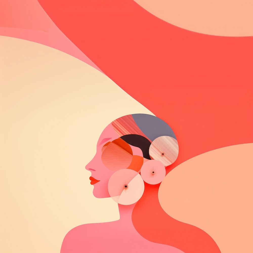 Adult women creativity headshot. AI generated Image by rawpixel.
