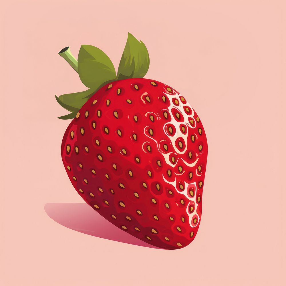 Strawberry jam food fruit. AI generated Image by rawpixel.