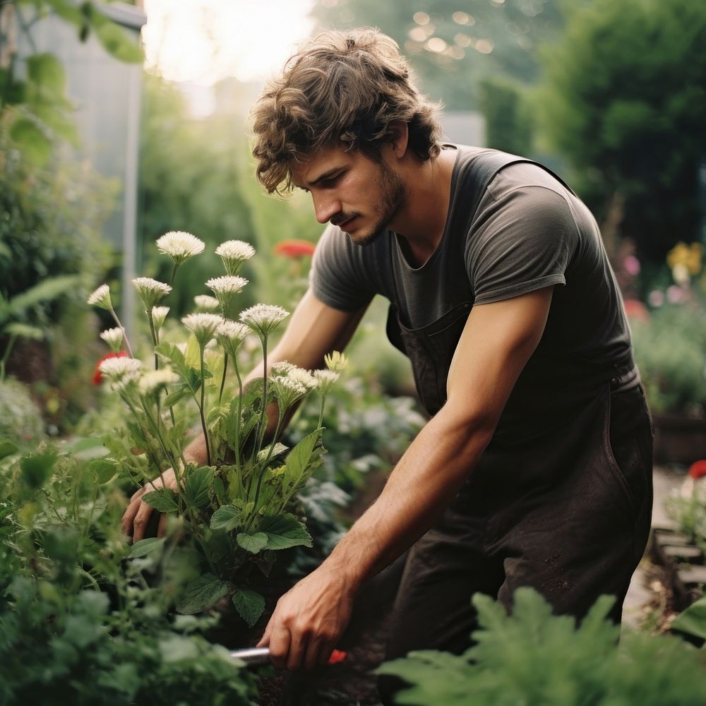 Men Gardener garden gardening. AI | Free Photo - rawpixel
