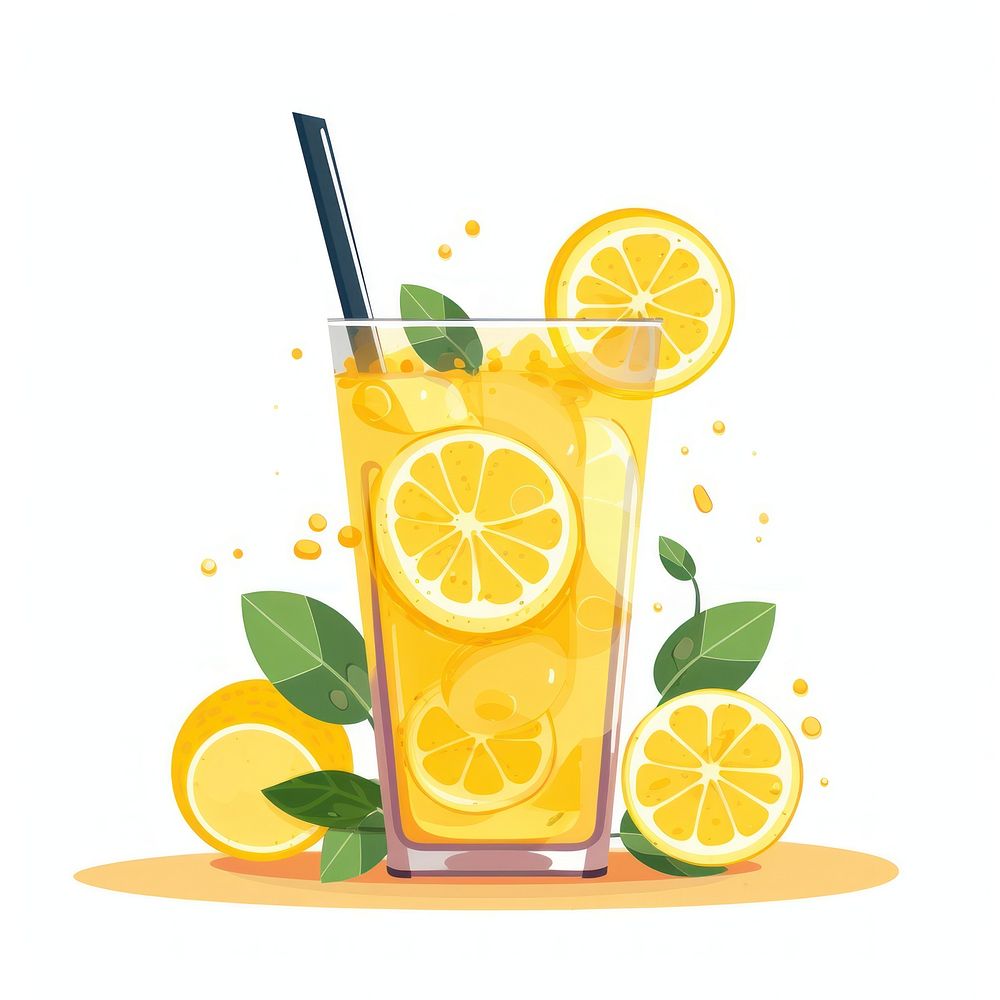 Lemonade fruit drink juice. AI generated Image by rawpixel.