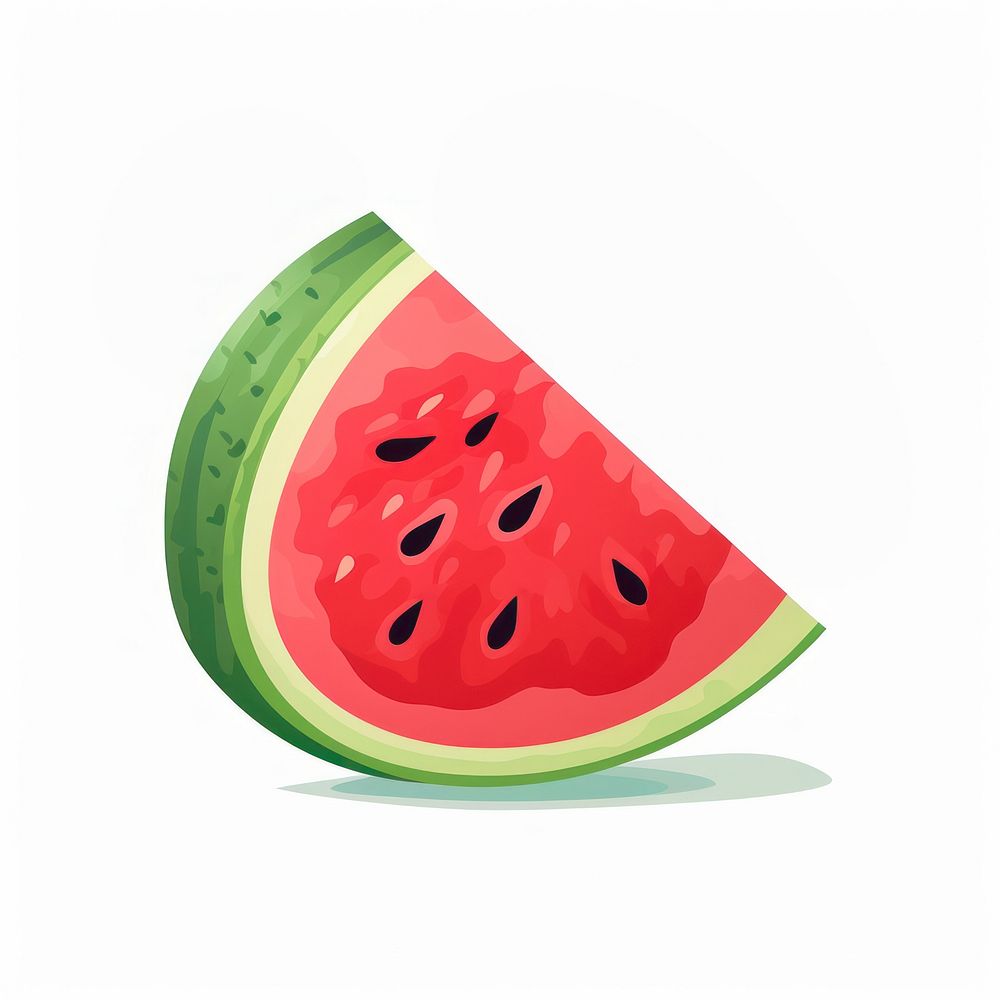 Watermelon juicy fruit plant. AI generated Image by rawpixel.