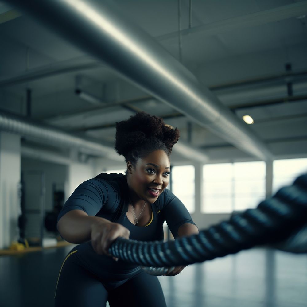 Gym sports adult woman. AI generated Image by rawpixel.
