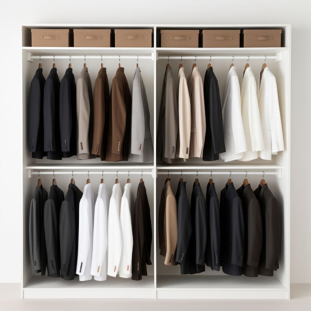 Closet furniture wardrobe room. AI generated Image by rawpixel.