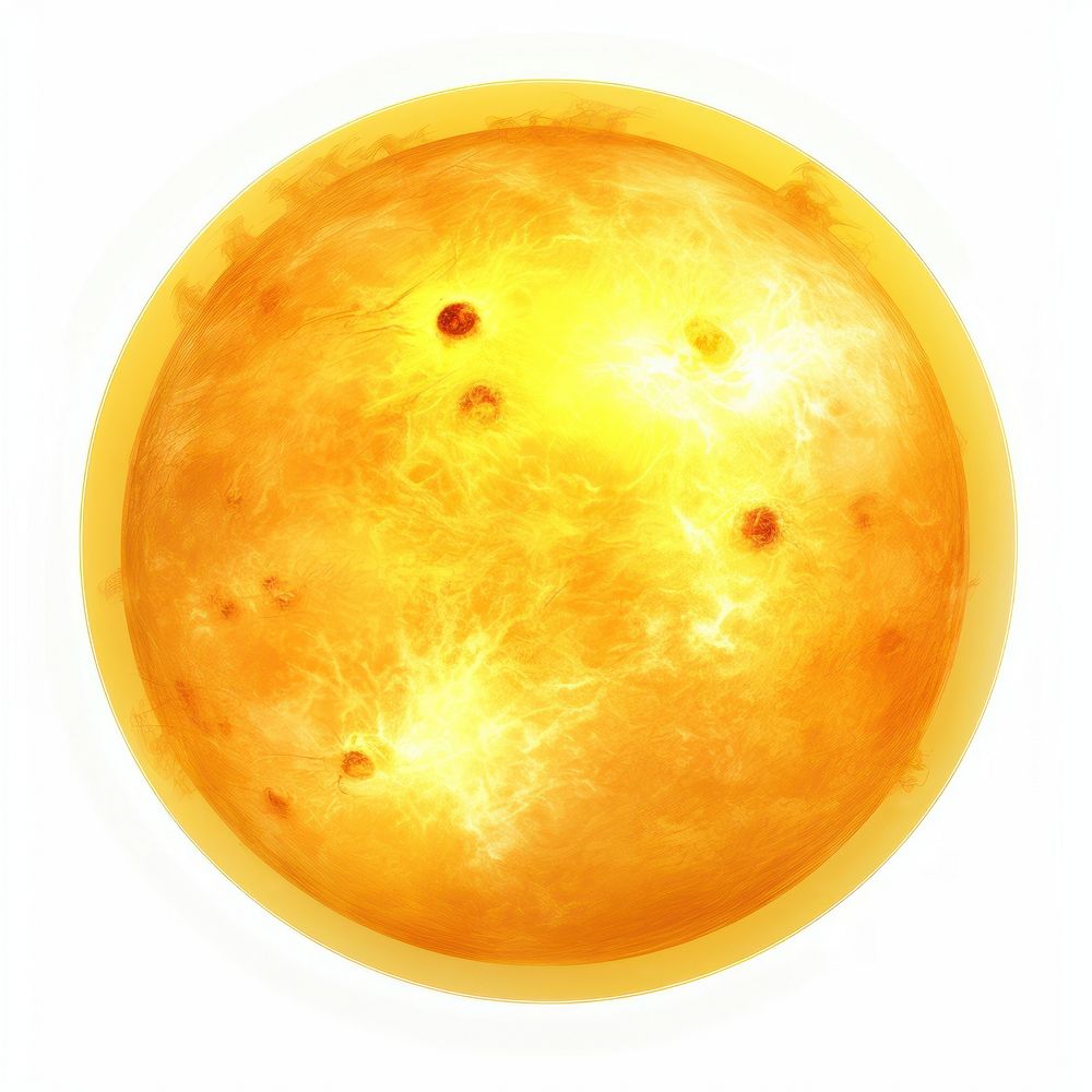 Sun astronomy sphere planet. AI generated Image by rawpixel.