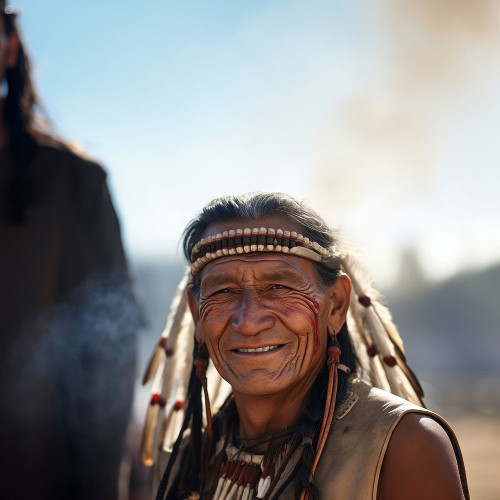 Man portrait adult tribe. AI generated Image by rawpixel.