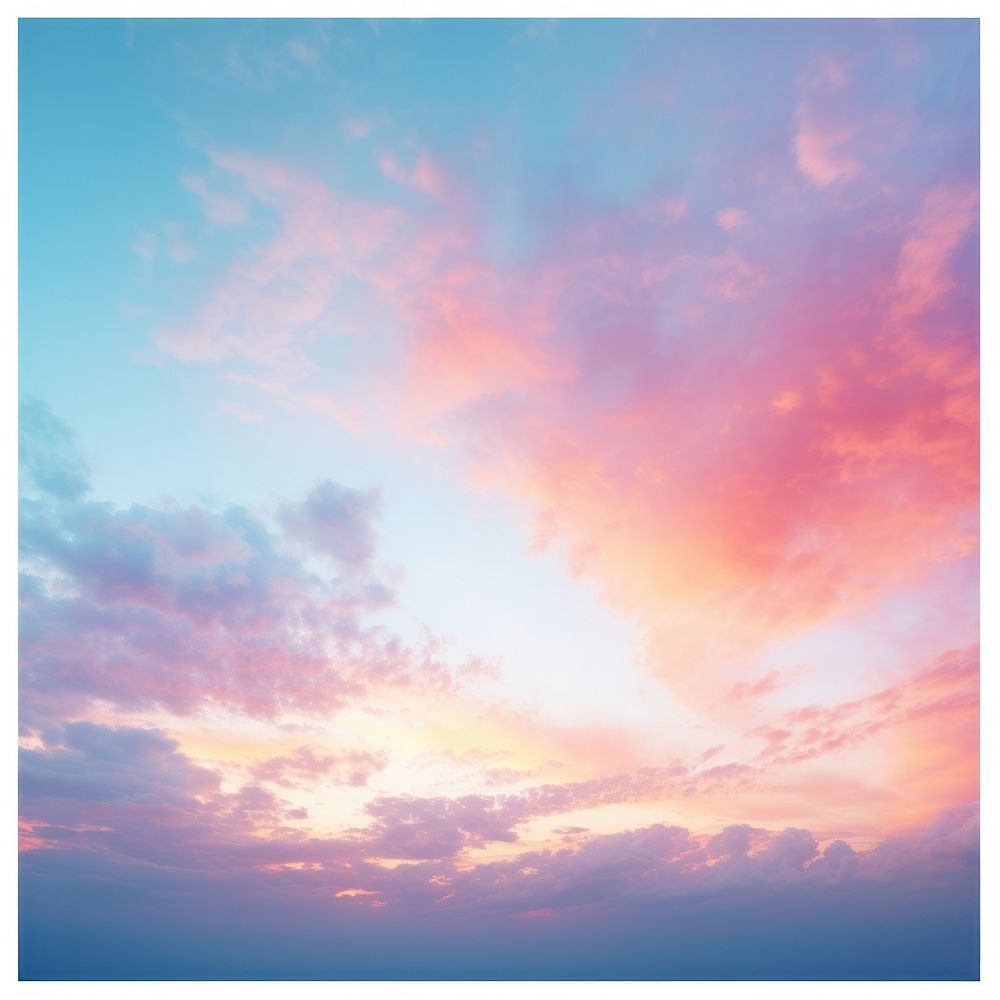 Sunset sky backgrounds outdoors. AI generated Image by rawpixel.
