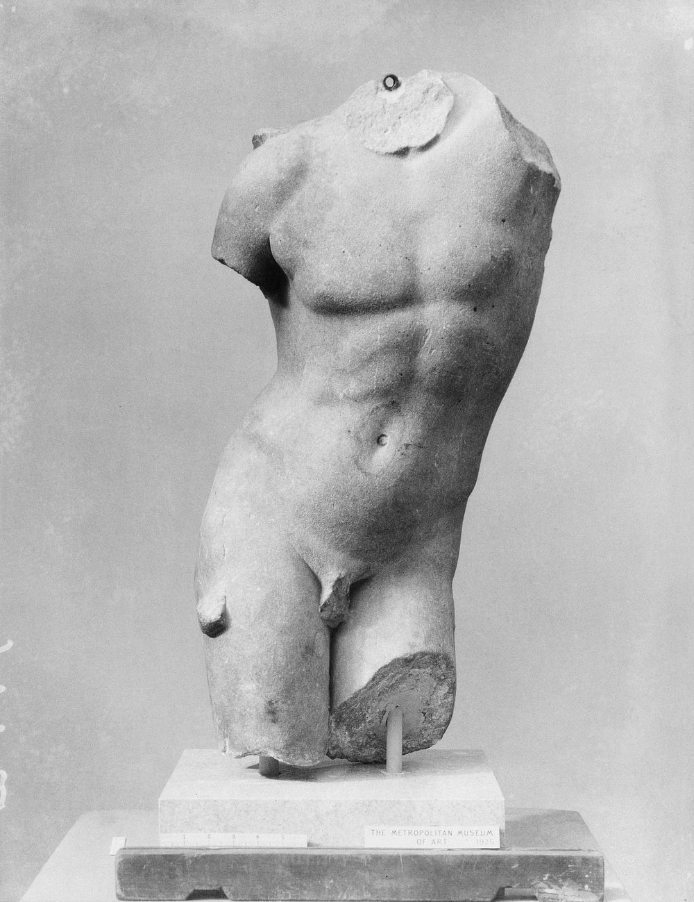 Marble torso of Eros