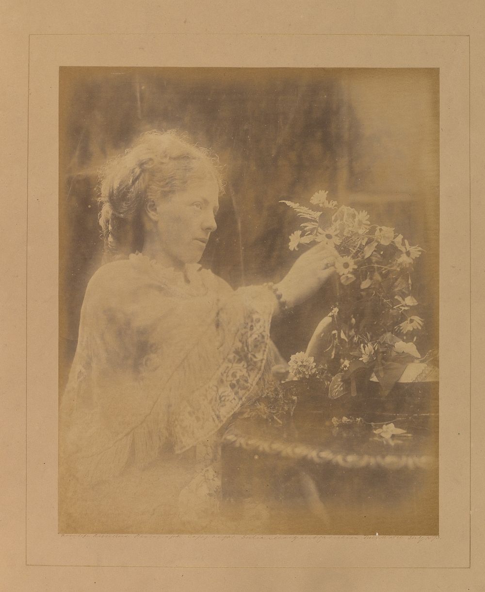 Mrs. Halford Vaugham, Freshwater by Julia Margaret Cameron