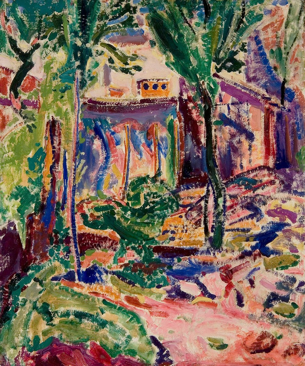 Landscape with House by Alfred Henry Maurer