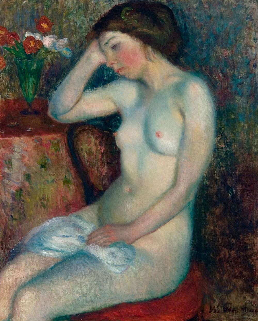 Sleeping Girl by William James Glackens