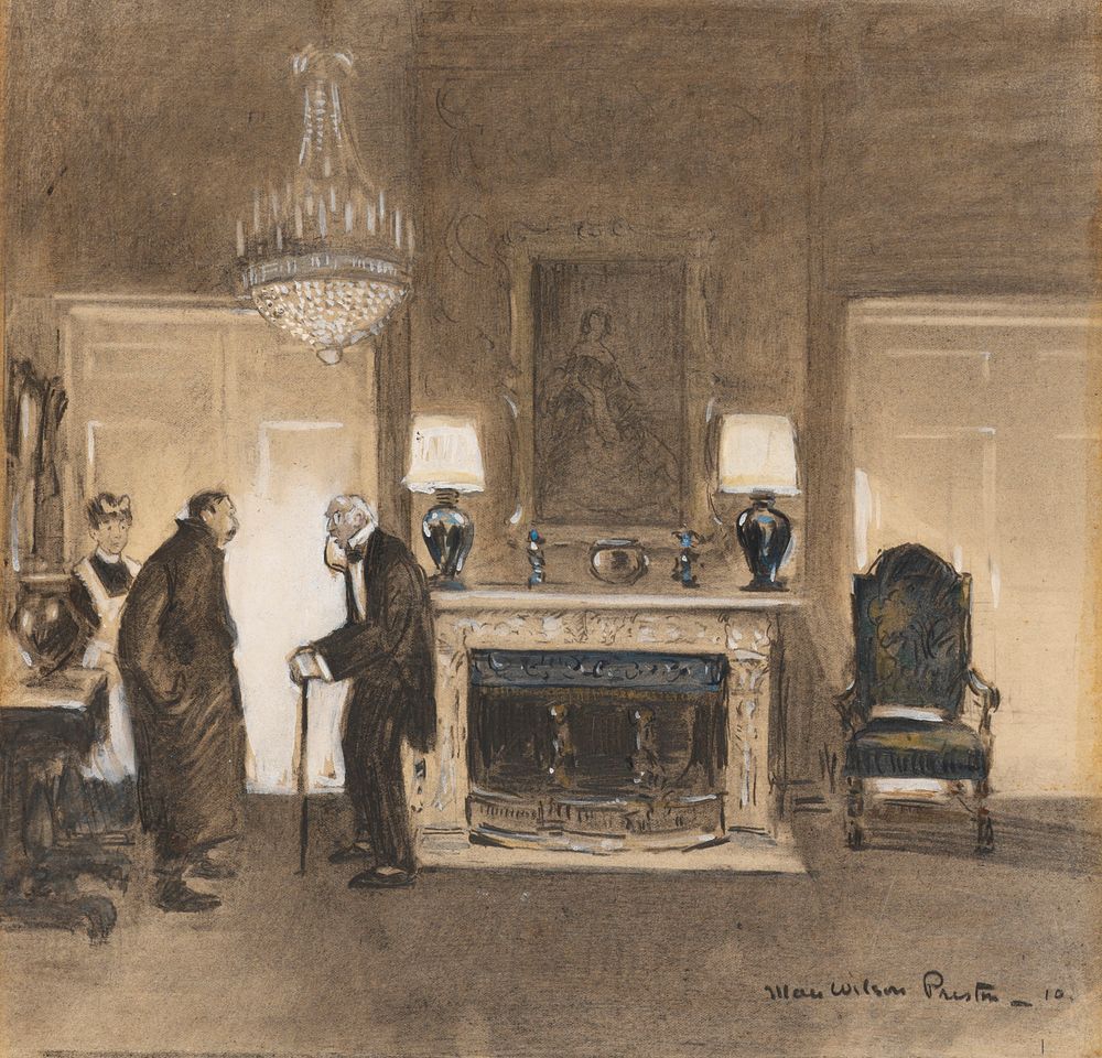 Drama in the Living Room by May Wilson Preston