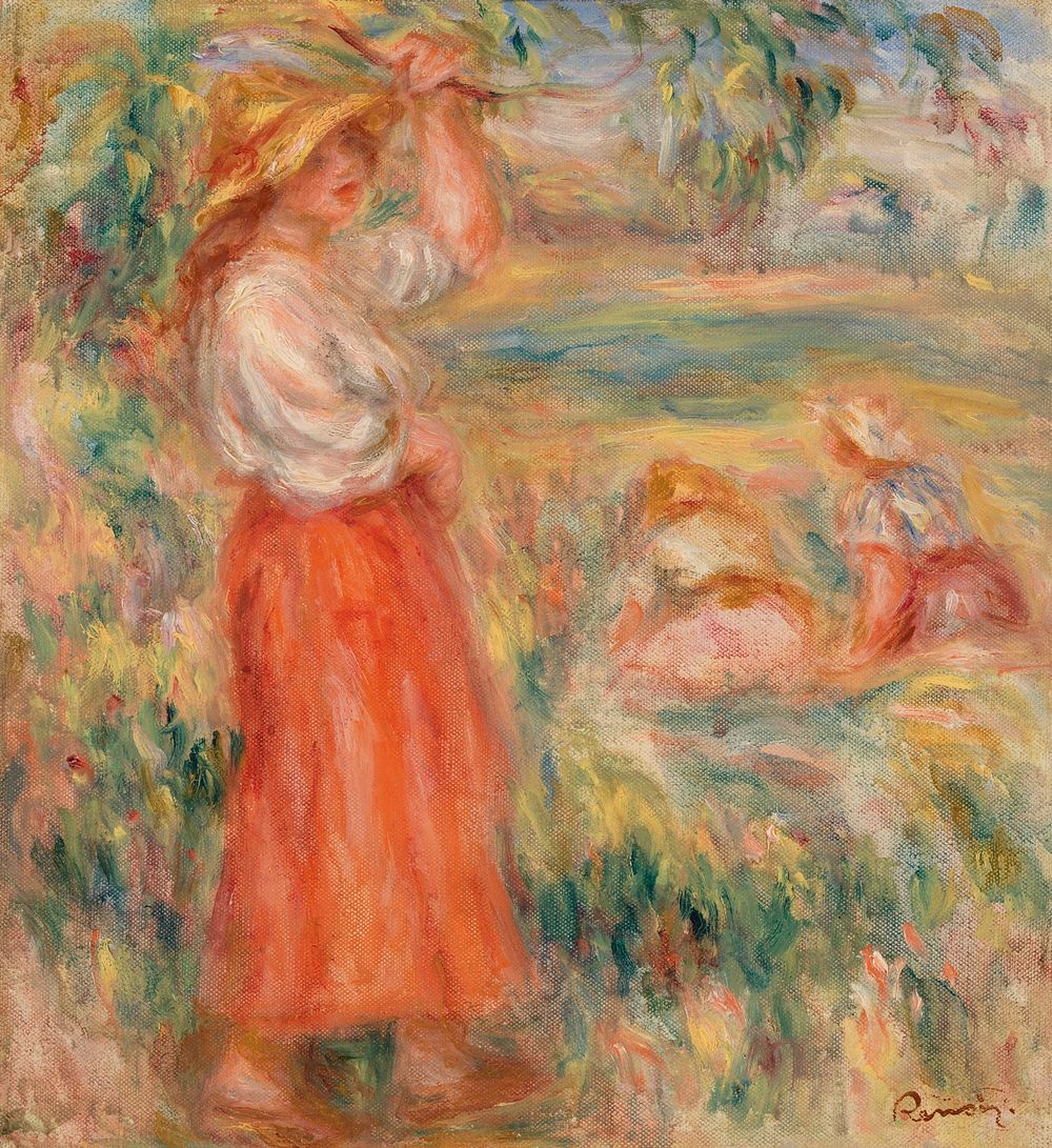 Women in the Fields (Femmes aux champs) by Pierre Auguste Renoir