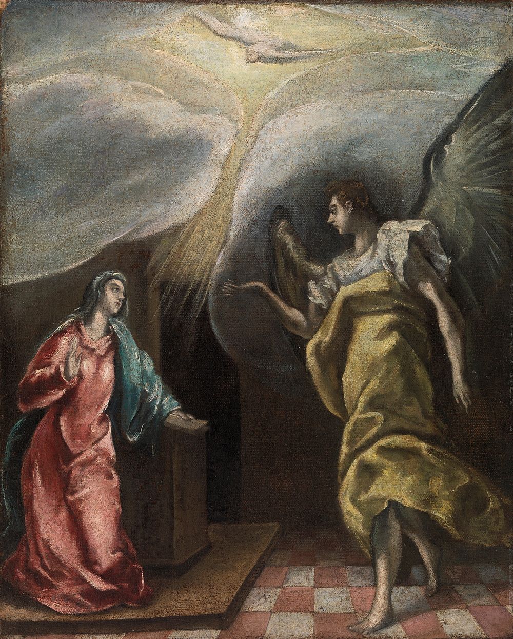 Annunciation by El Greco (Domenikos Theotokopoulos)