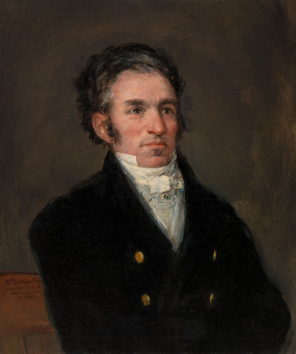 Portrait of Jacques Galos by Francisco de Goya
