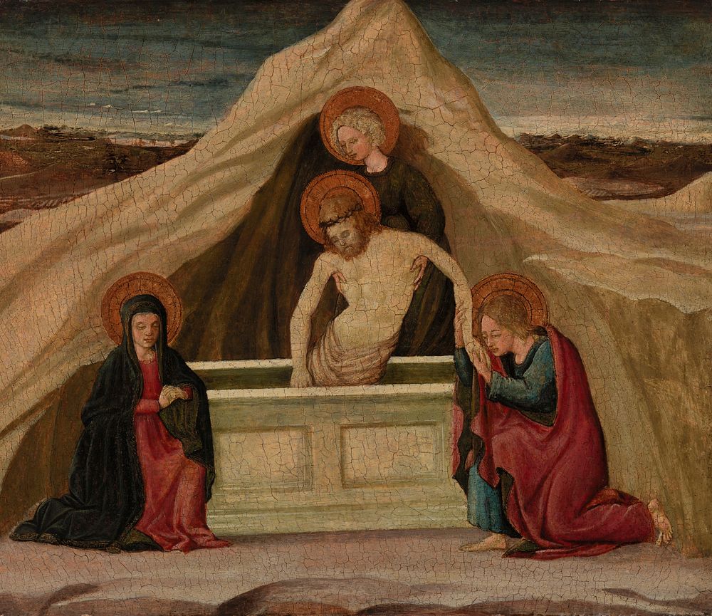 Entombment of Christ by Unidentified artist, Domenico Veneziano