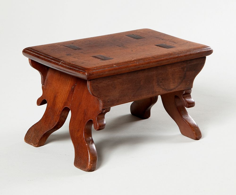 Foot Stool by Unidentified Maker