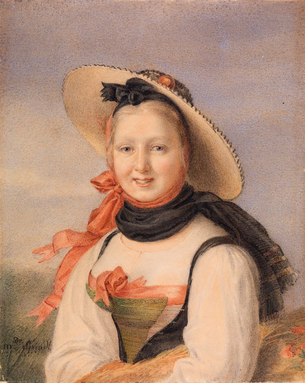 Portrait of a Girl by de Spindt
