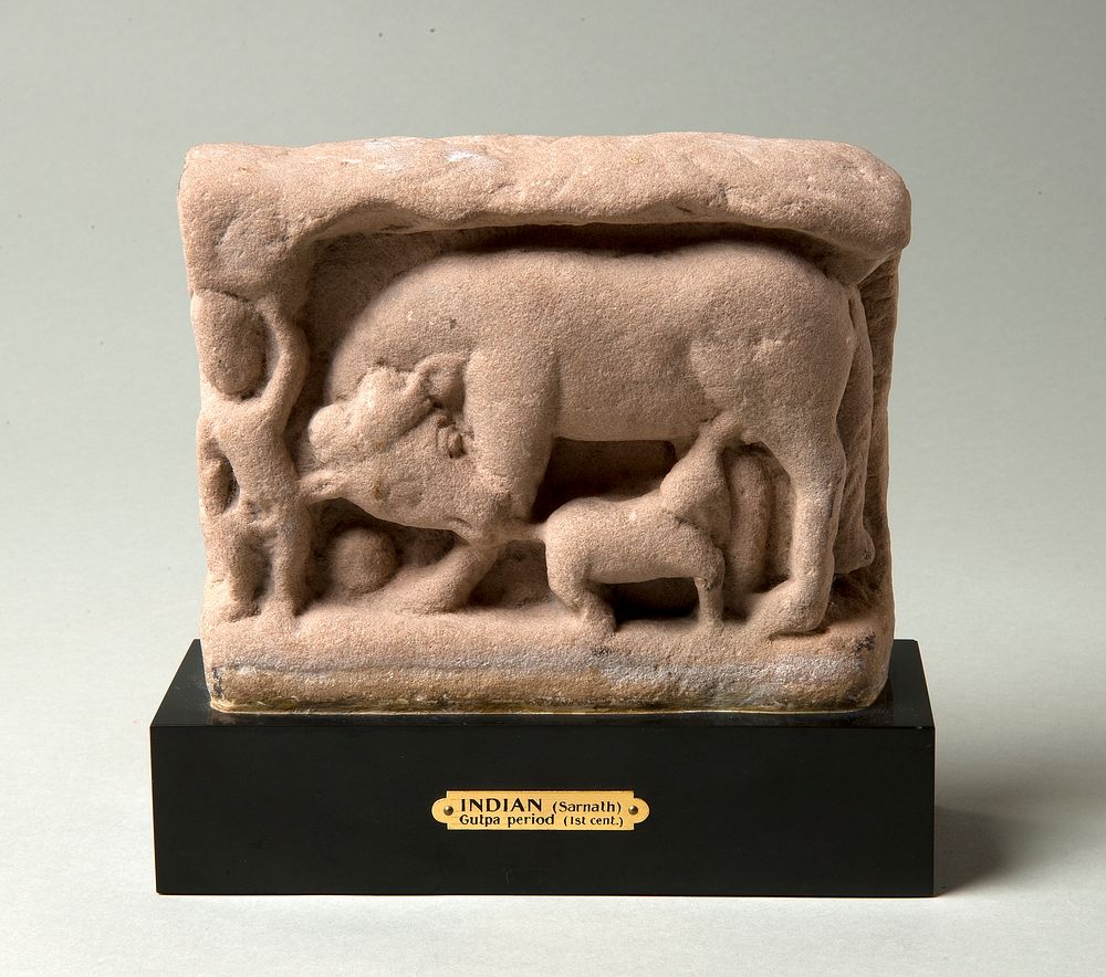 Fragment of a Temple Frieze by Unidentified artist