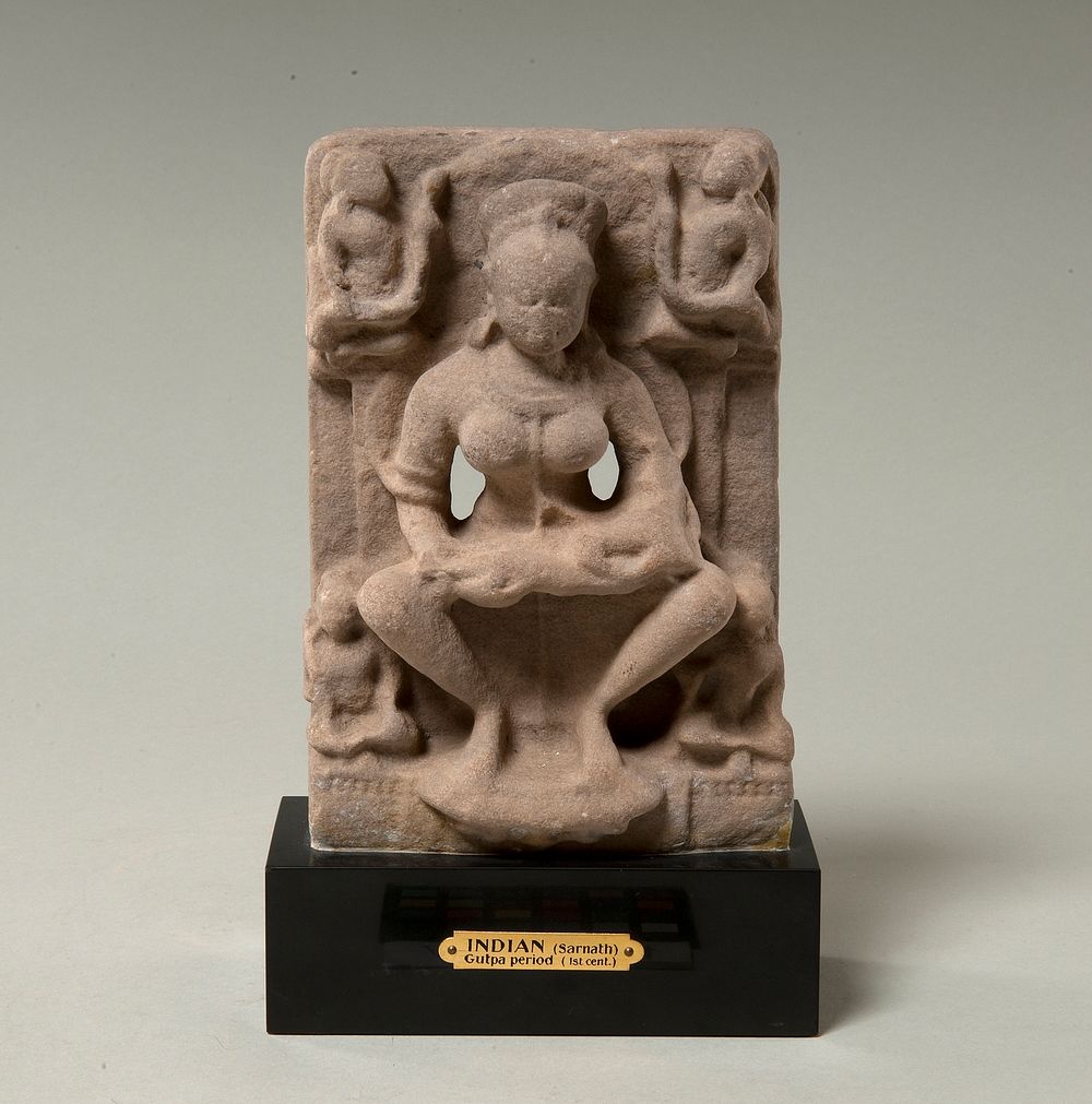 Seated Female Deity by Unidentified artist