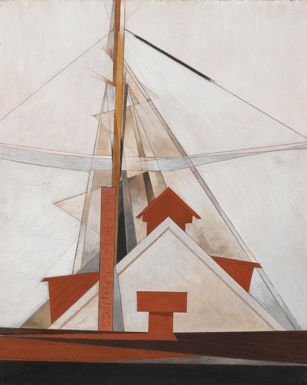 Masts by Charles Demuth