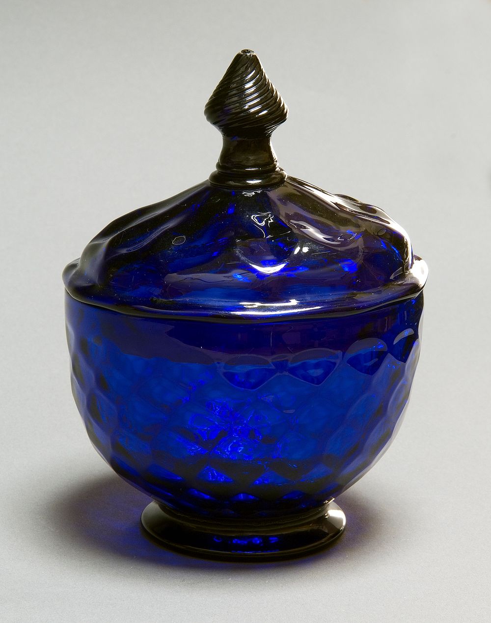 Covered Sugar Bowl by American Flint Glass Works