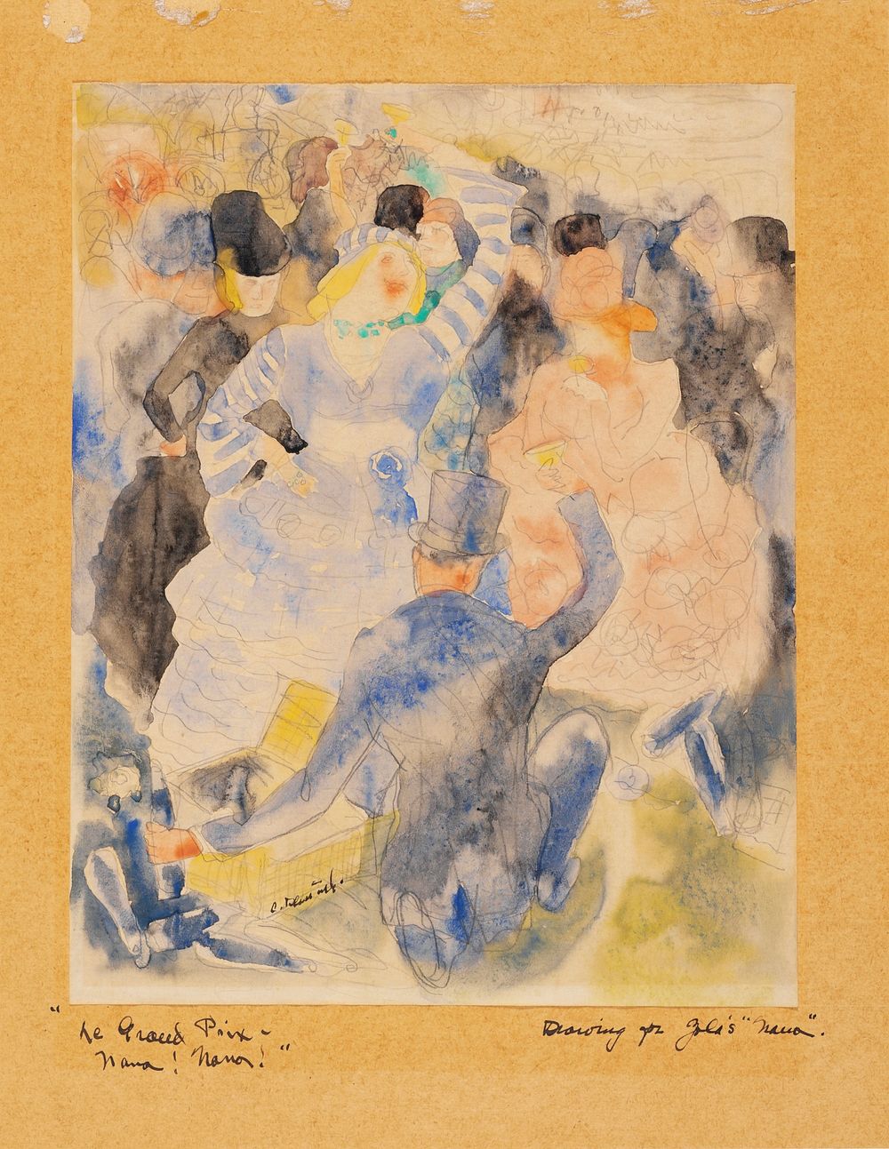 Nana at the Races by Charles Demuth