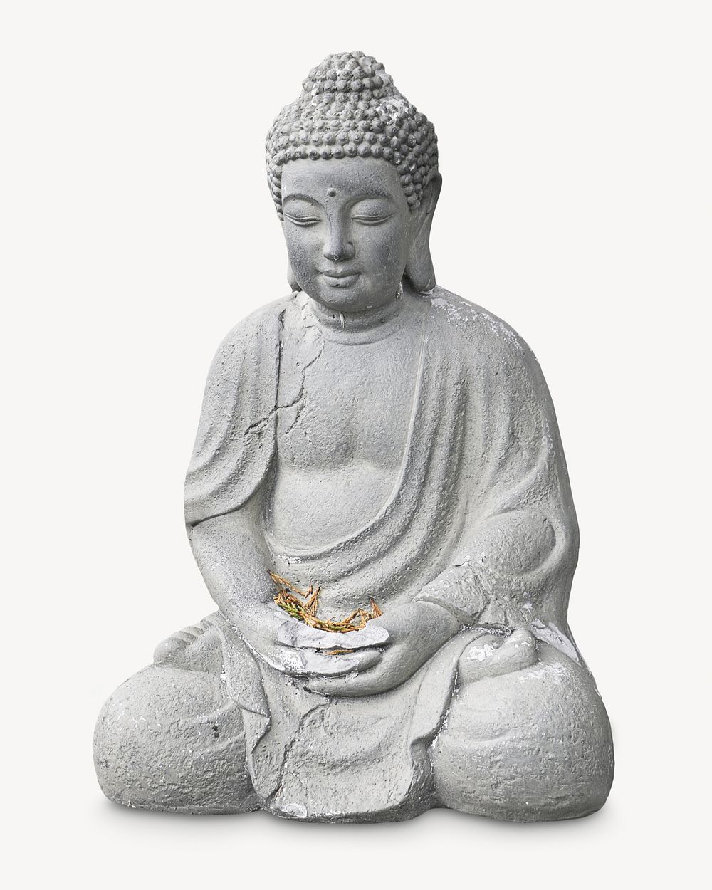 Buddha statue, isolated image