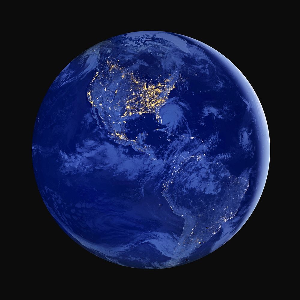 Globe, isolated image