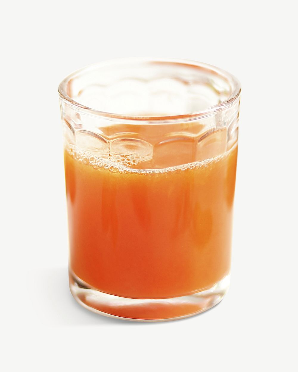 Orange juice collage element isolated image